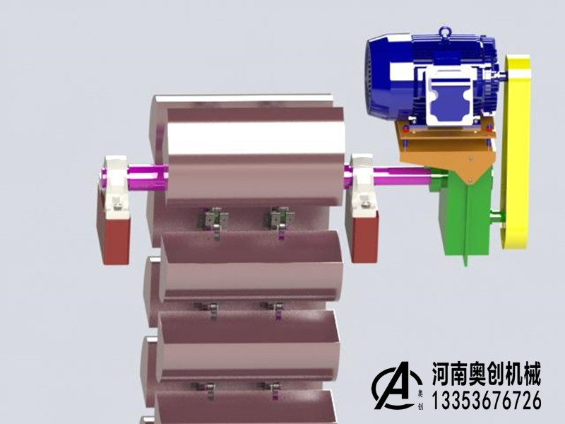 垂直斗式提升機模型3D圖紙 