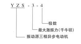 臥式振動電機型號參數表