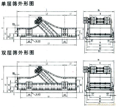 奧創脫水篩設備圖紙