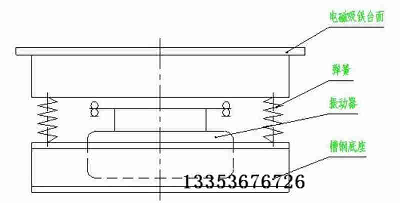 振動平臺結構圖紙