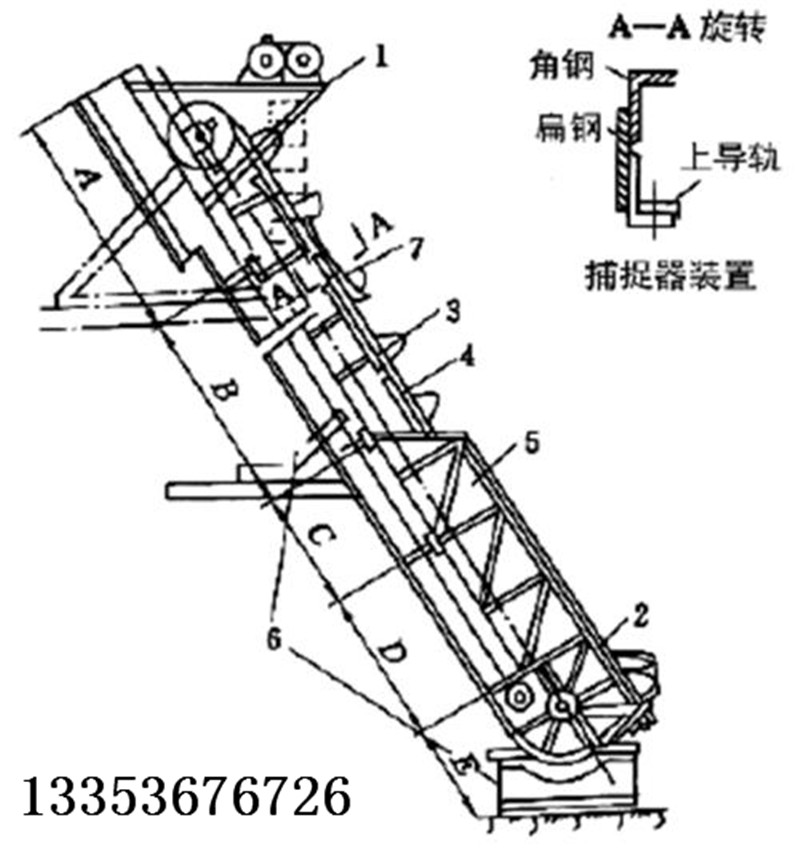 T系列撈坑脫水斗式提升機結構組成廠家詳細介紹圖紙